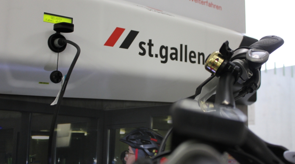 Veloladestation Bahnhof St.Gallen